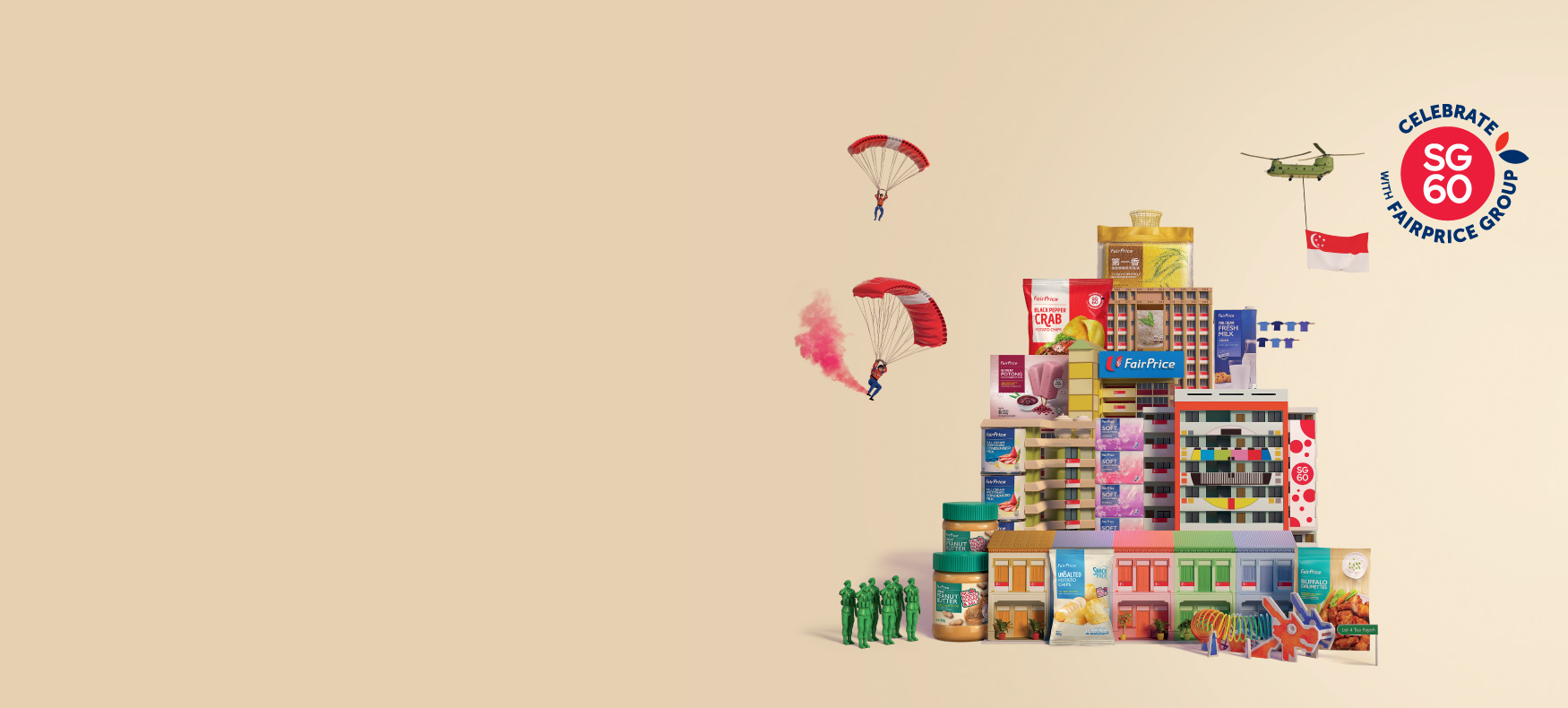 FairPrice SG 60 Banner