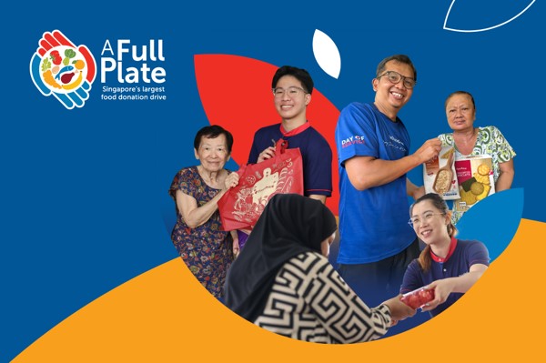 A Full Plate - Singapore's Largest Donation Drive
